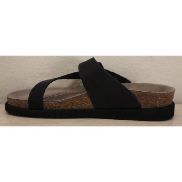 Mephisto Women's Sz 37 US 7 Black Nubuck Leather Helen Sandals - Picture 7 of 14